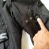 Snap adjustments on biceps area of Alpinestars Halo Drystar Jacket