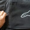 Rear pocket zippers on Alpinestars Halo Drystar Jacket