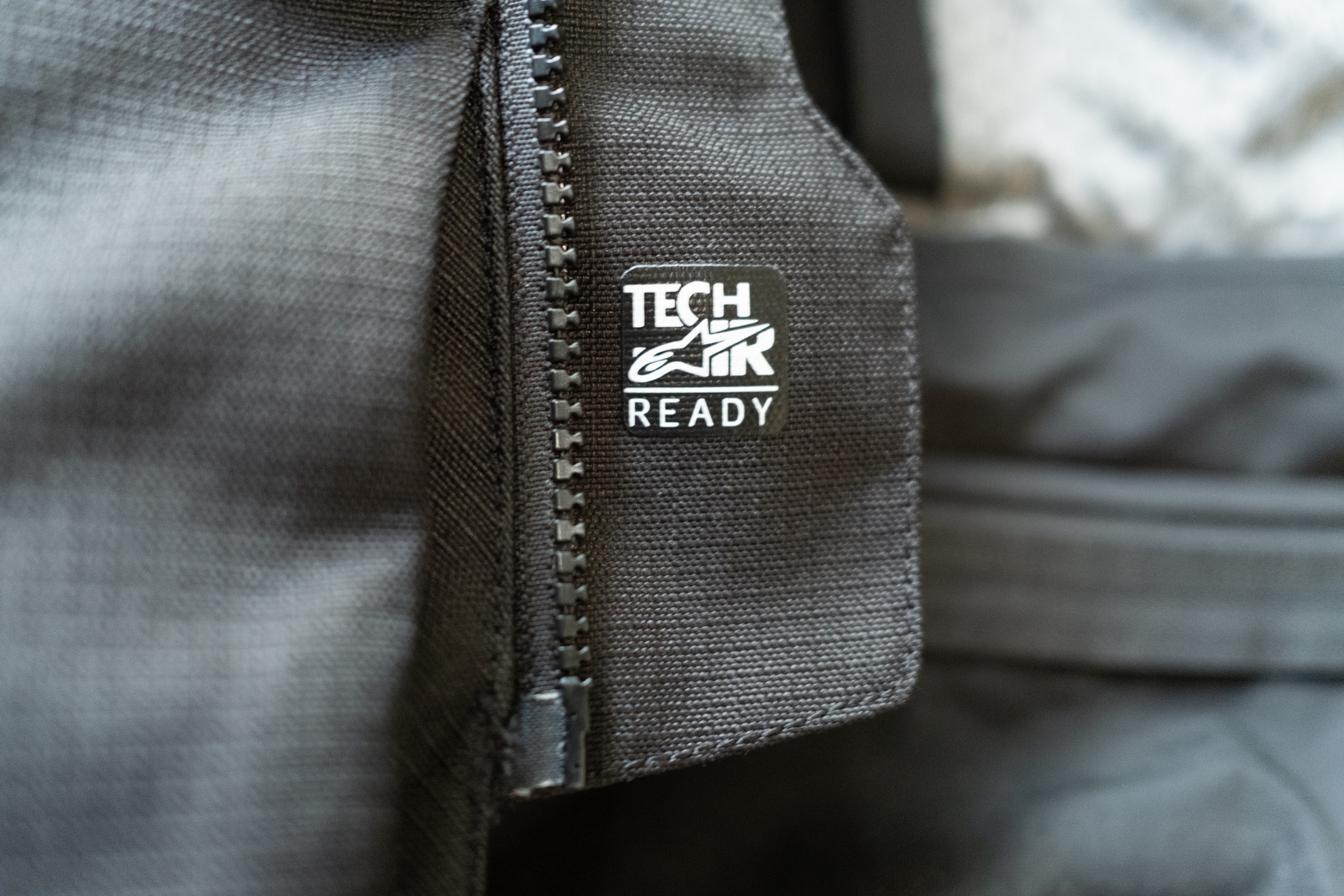Tech Air Ready label on Alpinestars Halo Drystar Jacket