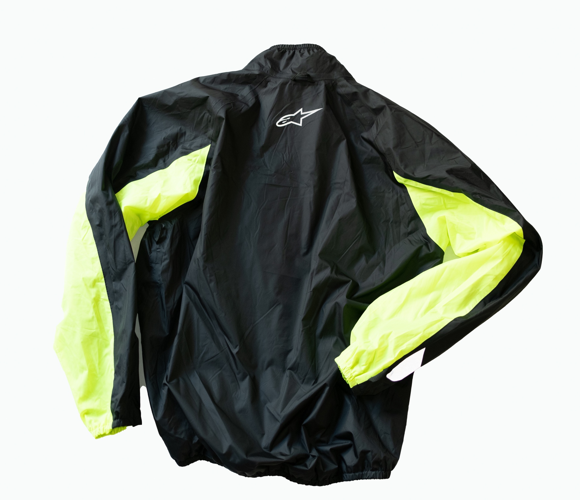 Rain jacket front of Alpinestars Halo Drystar Jacket rear