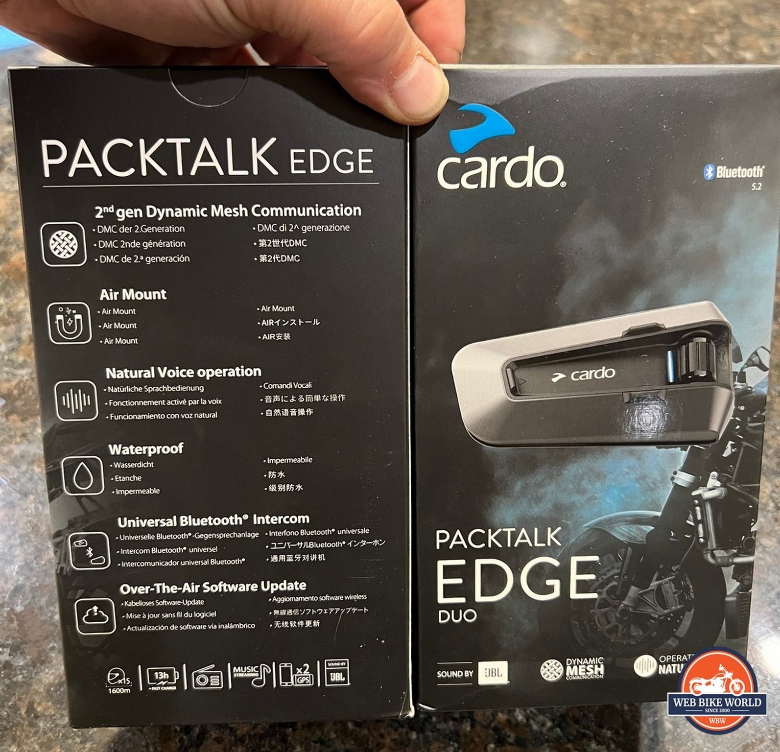 Cardo Packtalk Edge Communicator In-Helmet Review