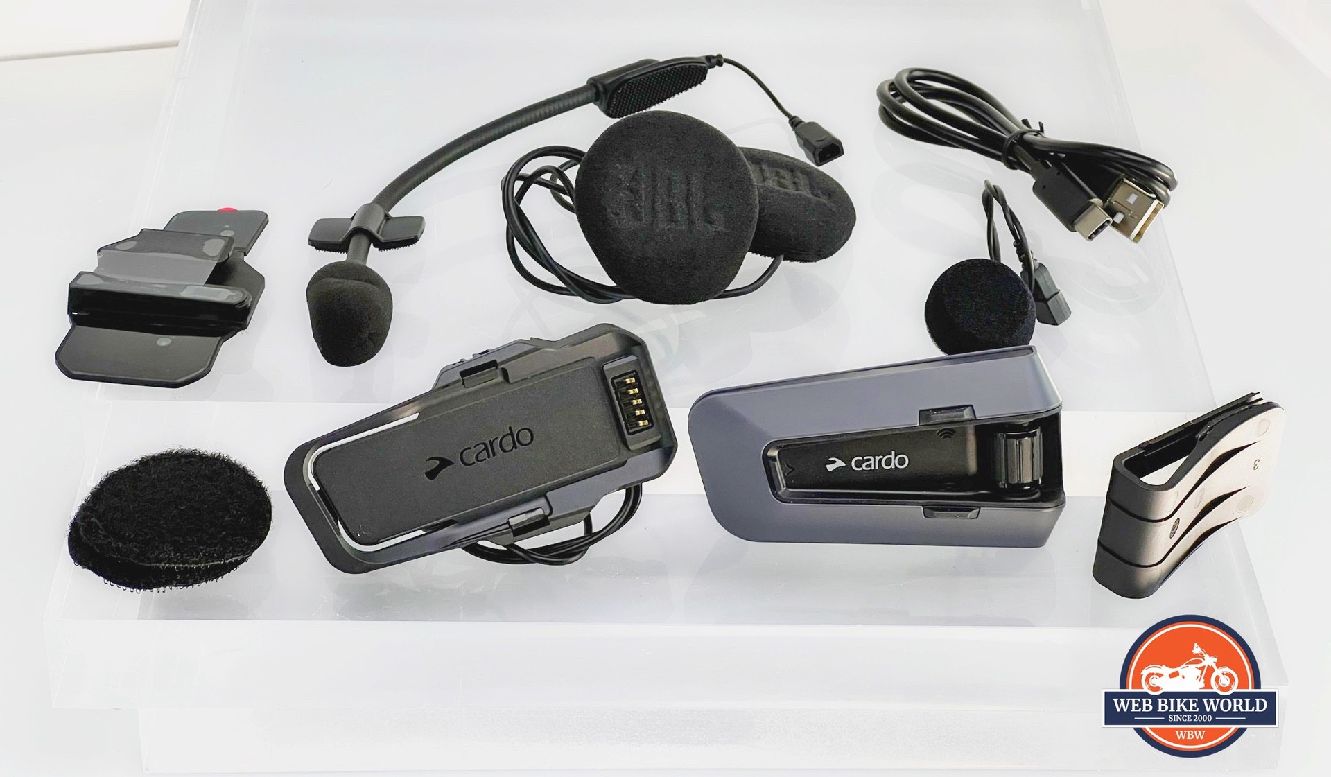 RXUS Cardo PackTalk EDGE specific microphone for jet helmet or