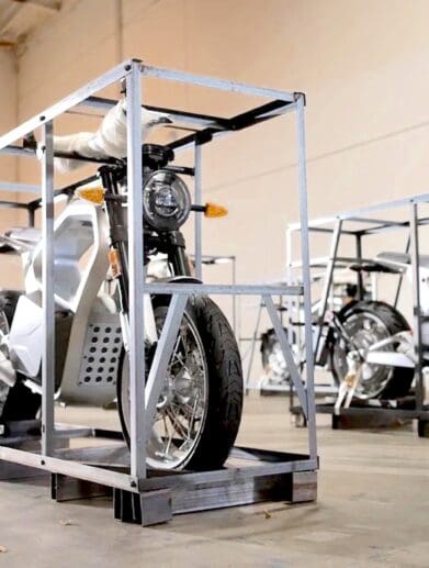 The SONDORS MetaCycle, preparing for deliveries around America. Media sourced from Electrek.