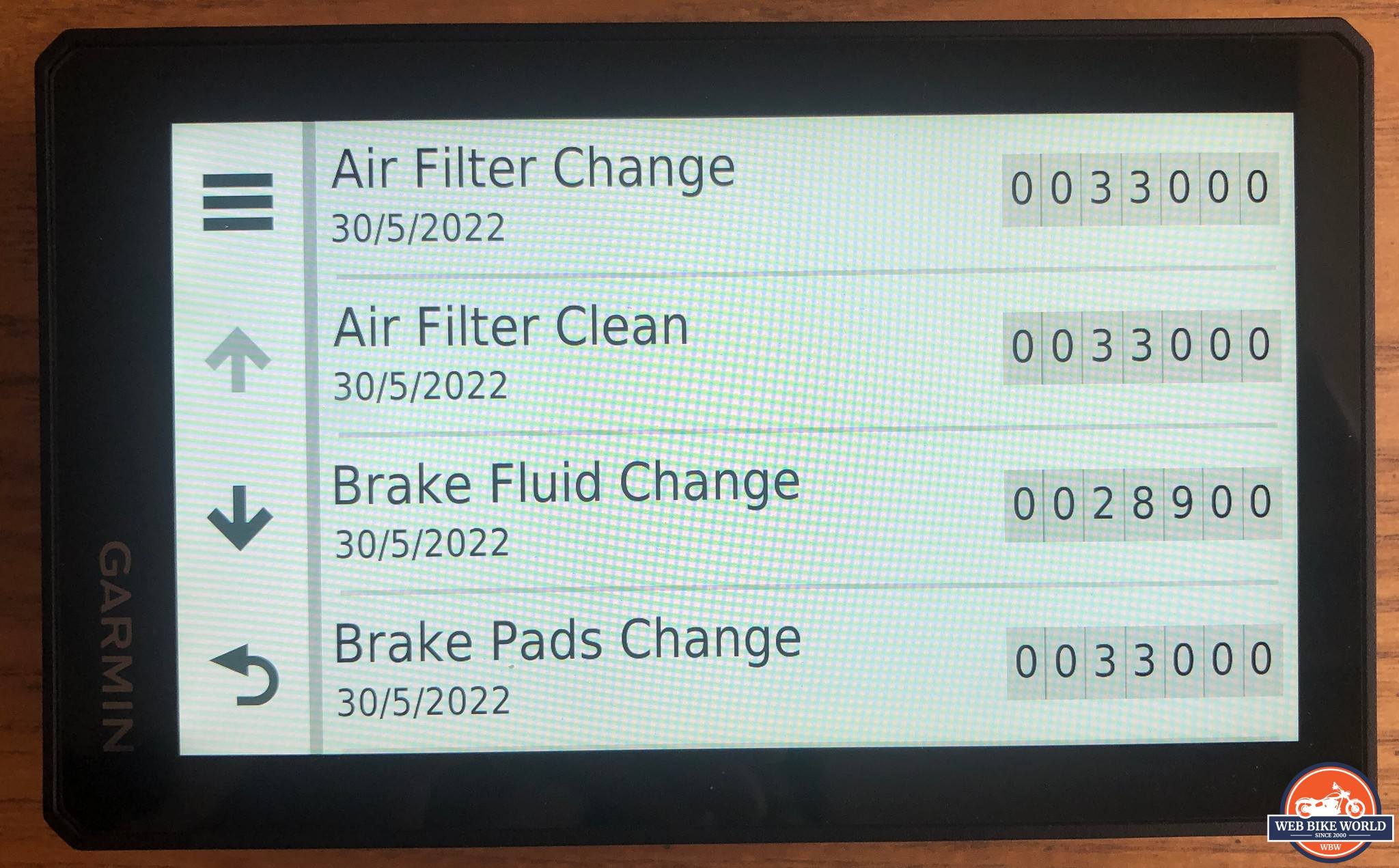 Air filter maintenance reminders