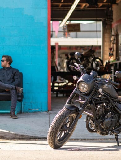 Honda's Rebel. Media sourced from Honda.
