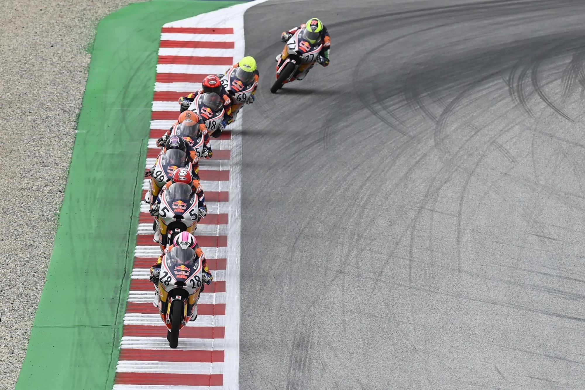 Ducati doing what they do best on the MotoGP circuit. Media sourced from Motorcycle Sports.