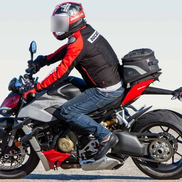 Ducati testing out what appears to be the next generation of Streetfighter. Media sourced from Motorcycle Sports.