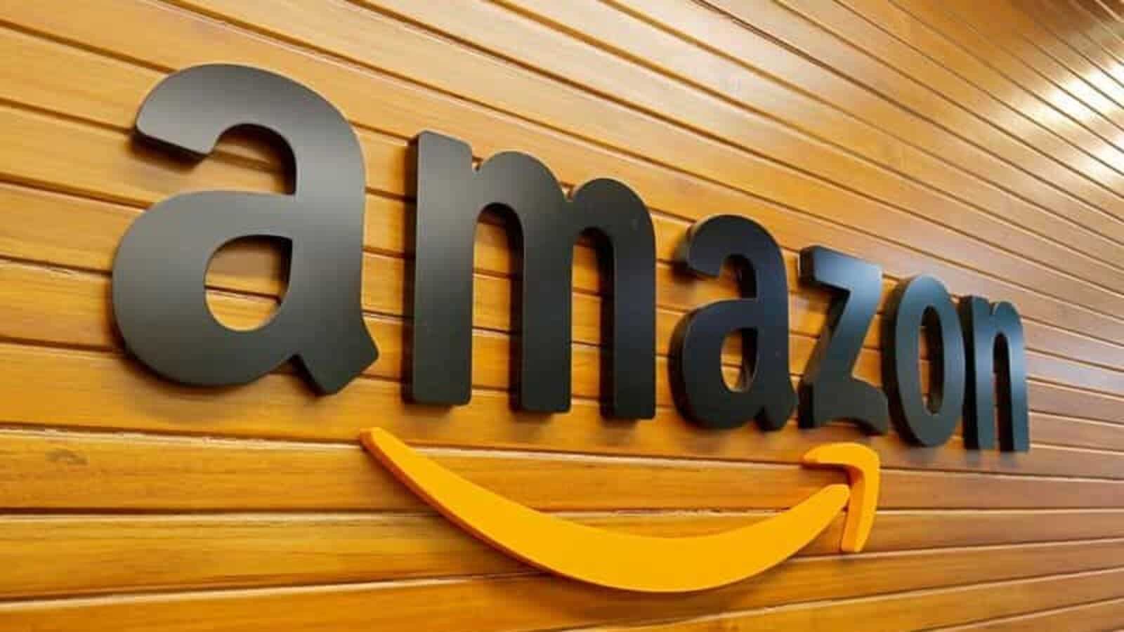 Amazon's logo. Media sourced from Mint. 