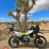 The Norden 901 wearing Motoz Tractionator RallZ tires in the Mojave Desert.