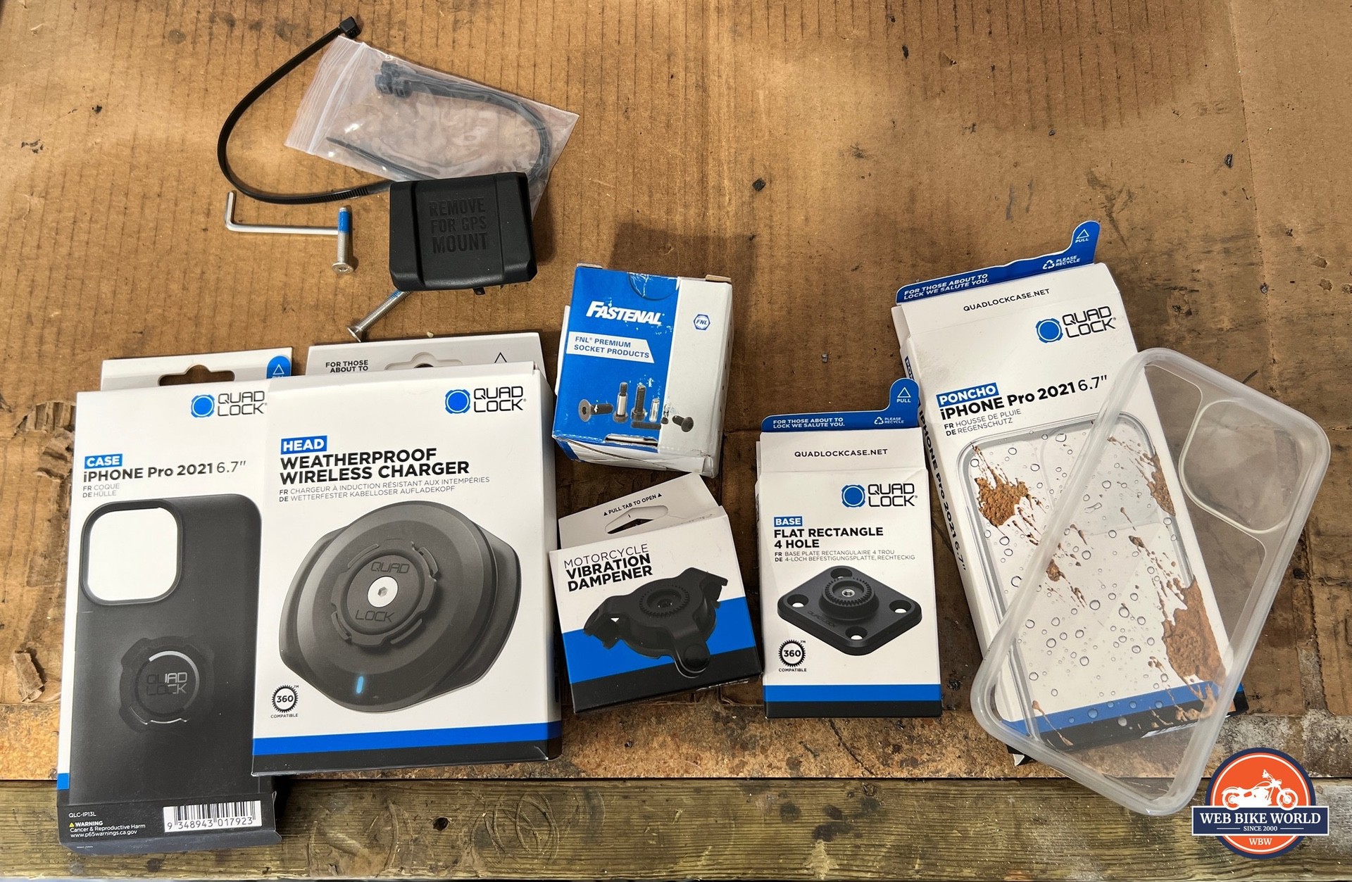 These are the parts used to build my Norden-specific phone mount.