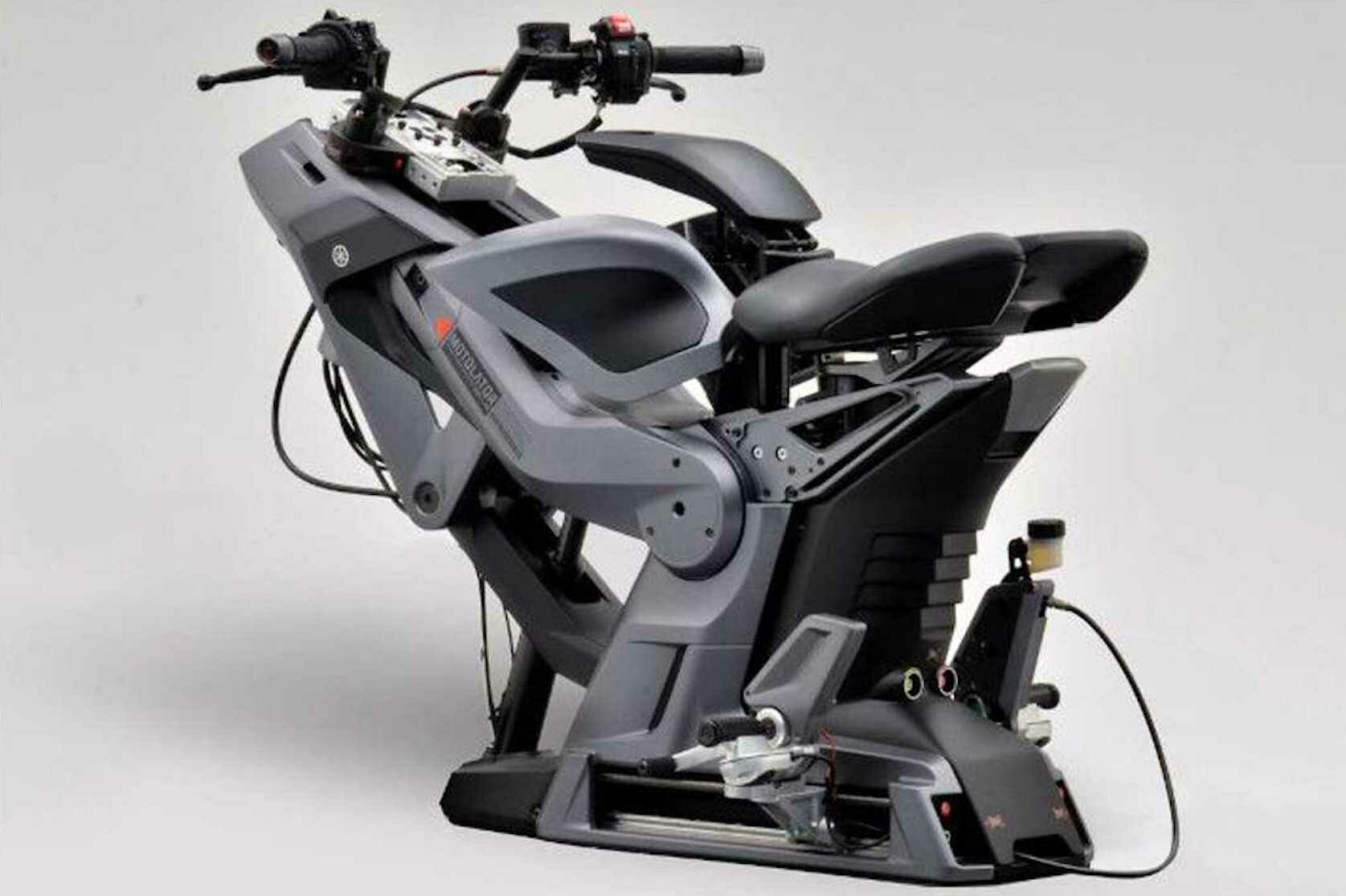 Yamaha's Motolator - a prototype designed to help riders find their perfect ergonomic for future production and track potential. Media sourced from RideApart.