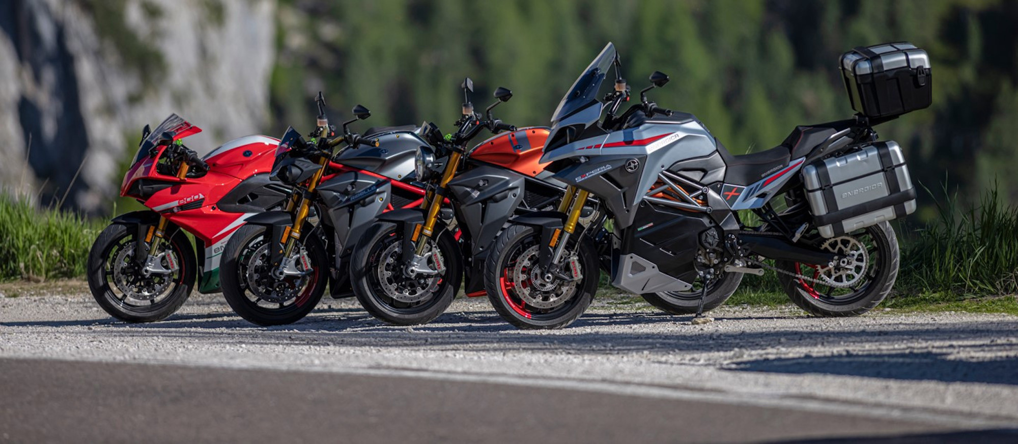 Energica's 2022 lineup. Media sourced from RRW. 