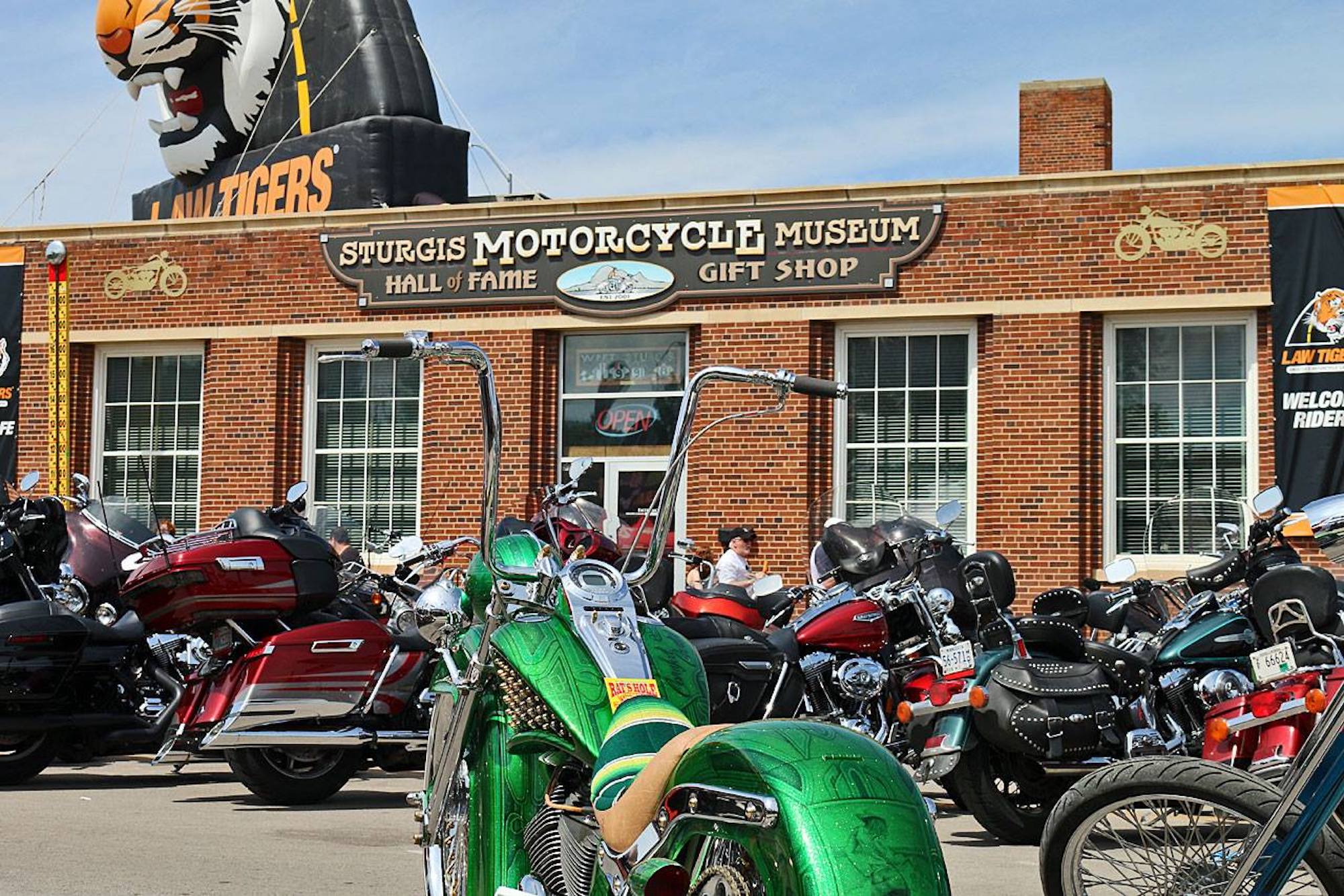 The Sturgis Motorcycle Museum Hall of Fame. Media sourced from the Sturgis Motorcycle Museum's Facebook page.