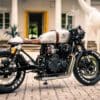 A 1994 Honda CB750 RC42 from the shop of KrisBiker Customs. Media sourced from the relevant press release.