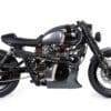 'JBBS,' the custom Bonneville cafe racer courtesy of Tamarit Motorcycles. Media sourced from Tamarit Motorcycles.