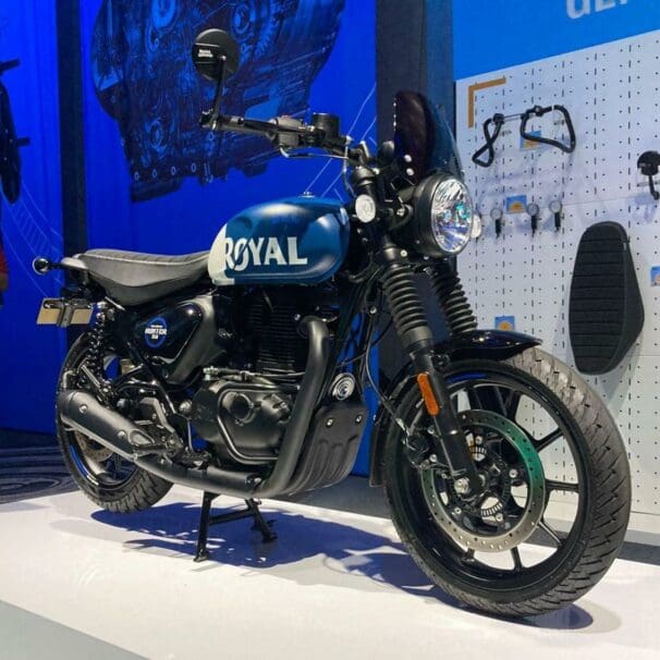 Royal Enfield's Hunter 350. Media sourced from Team BHP.