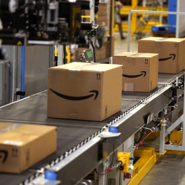 Amazon boxes being deployed to their respective new owners. Media sourced from Vox.