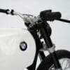 A BMW R80 donor bike installed with the LM Creations EV Drivetrain. Media sourced from The Pack.