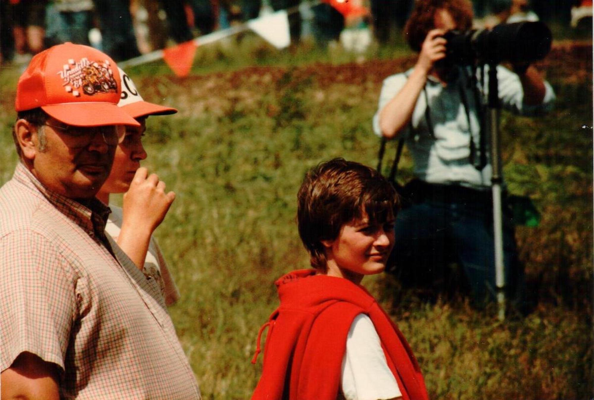 Ward Robinson and wife, Peg Robinson. Media sourced from ProMotocross.