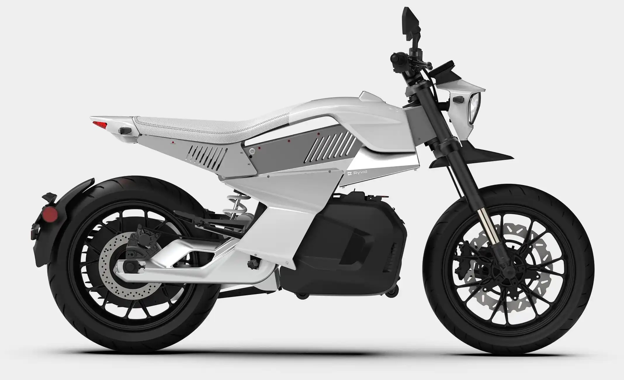 The Ryvid Anthem- a new, ultra-lightweight electric motorcycle featuring a host of perks for the bargain-friendly price of $7,800 USD. Media sourced from Electrek.