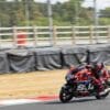 Suzuki’s MotoGP test rider and reigning Endurance World Champion (EWC), Sylvain Guintoli, with his brand new 'Bush, courtesy of Suzuki. Media sourced from Guintoli's Facebook.