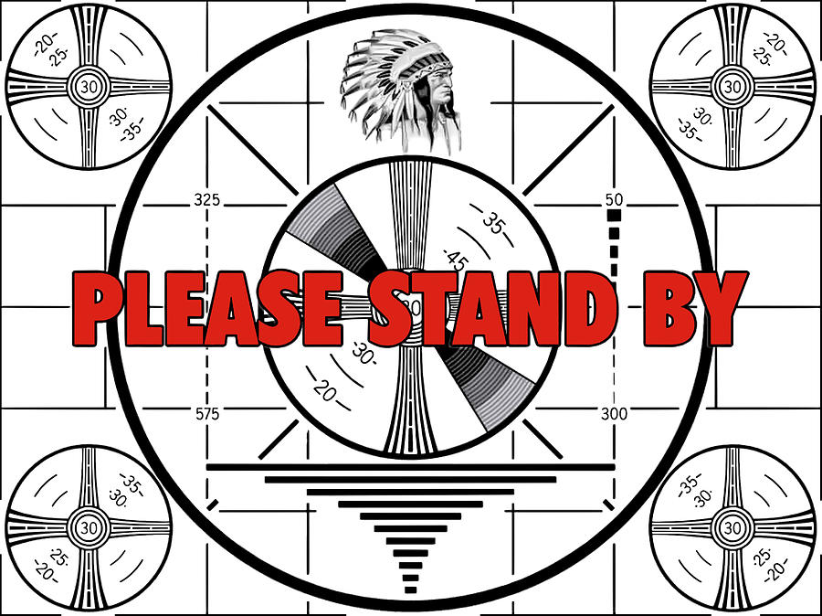 Stand by test pattern image