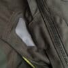 Main zipper cover snapped closed for Alpinestars Halo Drystar Jacket