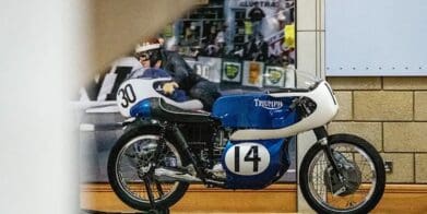 A view of "The Legendary Daytona Motorcycle," the British Motor Museum's first-ever dedicated motorcycle exhibit. Media sourced from MCN.