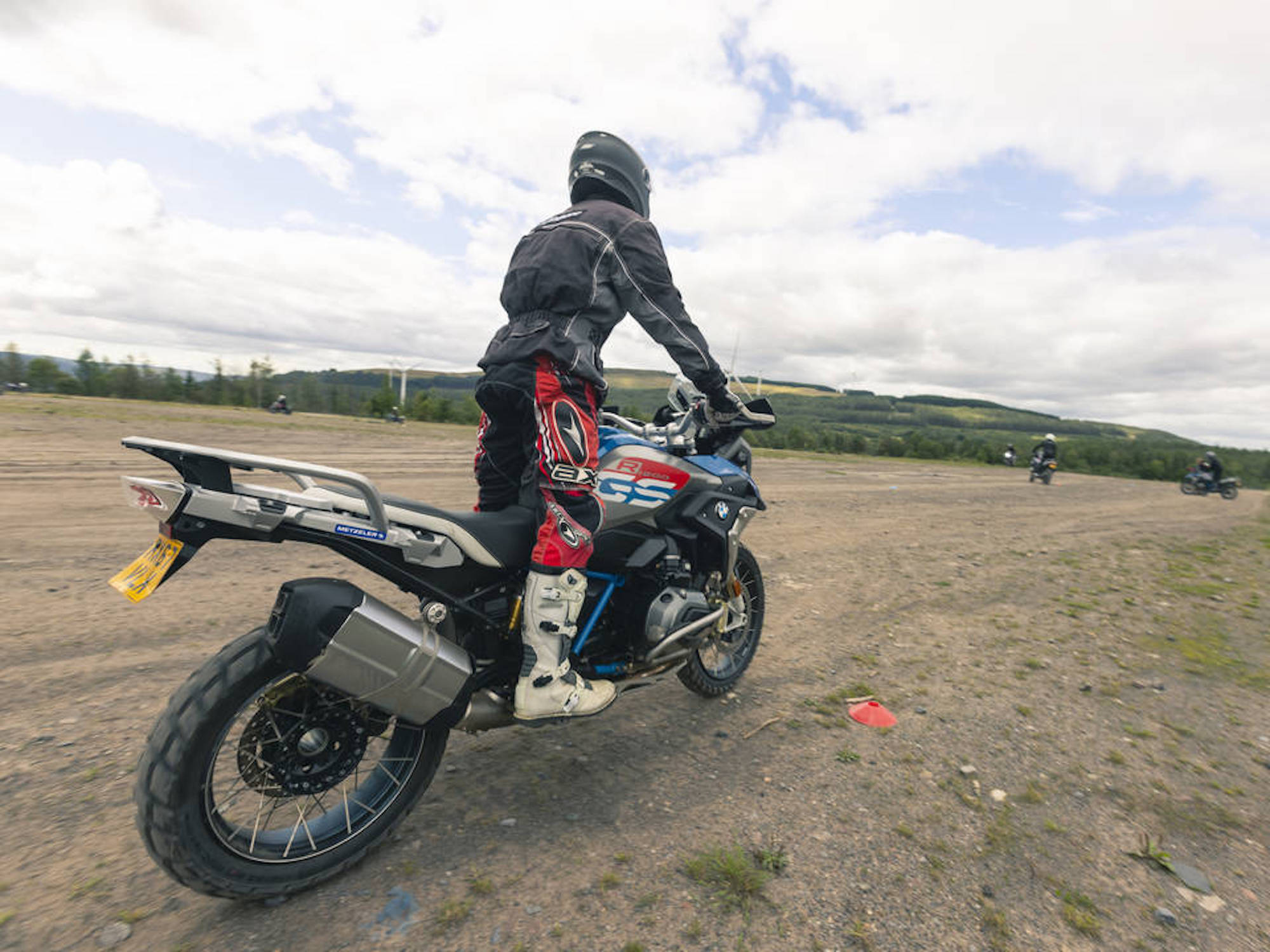 A rider with ORS, taking advantage of the expertise. Media sourced from ORS.