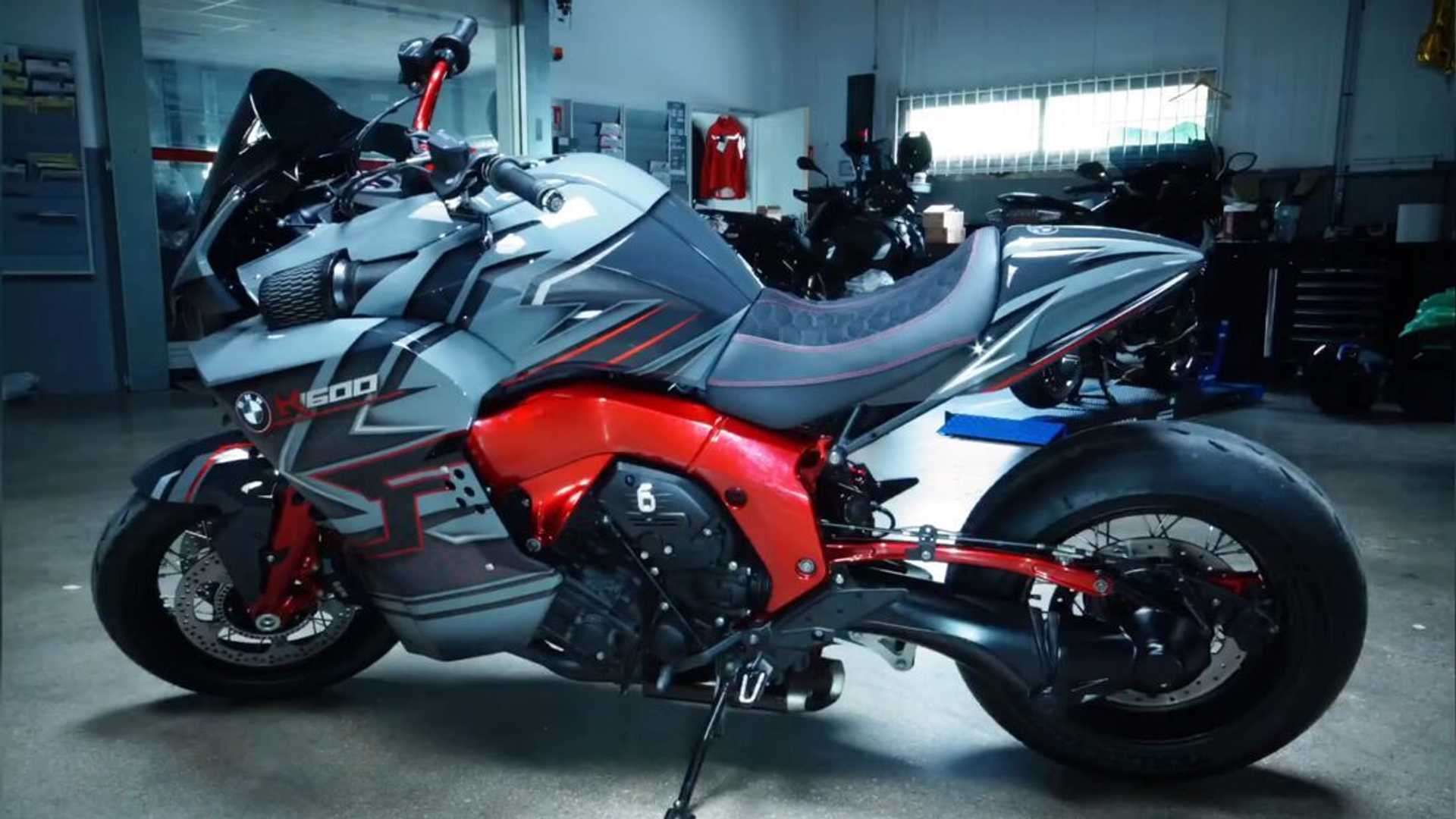 The revised K 1600 roadster from the minds of Motorrad BymyCar. Media sourced from RideApart.