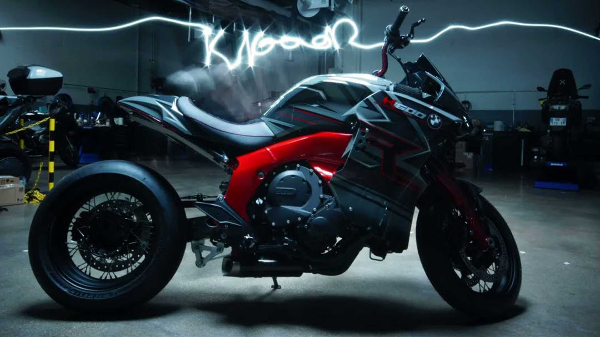 The revised K 1600 roadster from the minds of Motorrad BymyCar. Media sourced from RideApart.