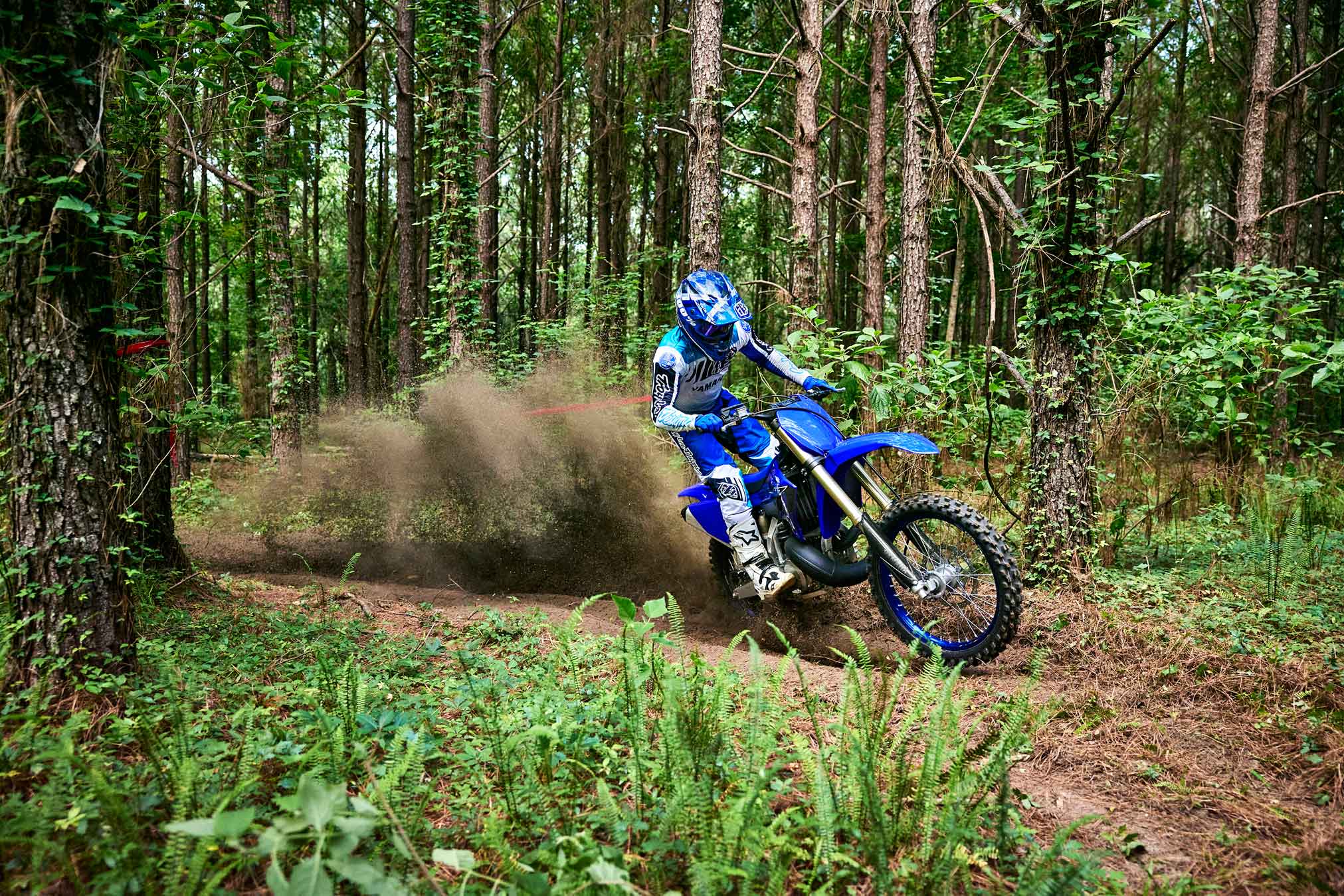 The 2023 Yamaha YZ250X. Media sourced from Yamaha.