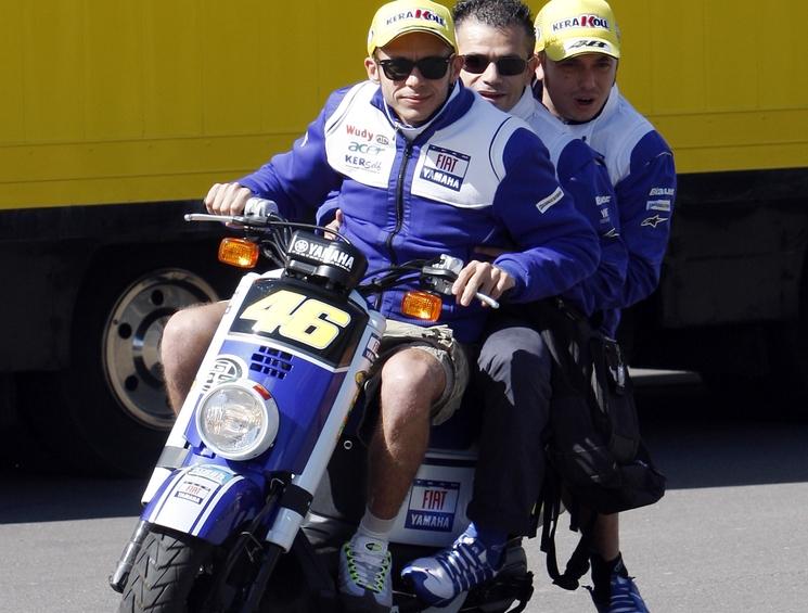 Valentino Rossi's MotoGP scooter. Media sourced from Top Speed.