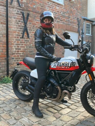 BikerKaz on a 2022 Ducati Scrambler Urban Motard