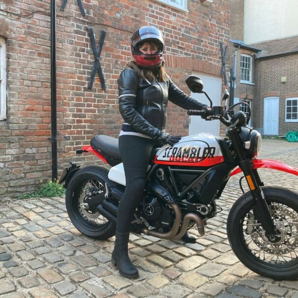 BikerKaz on a 2022 Ducati Scrambler Urban Motard