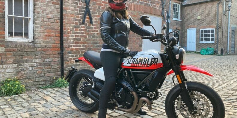 BikerKaz on a 2022 Ducati Scrambler Urban Motard