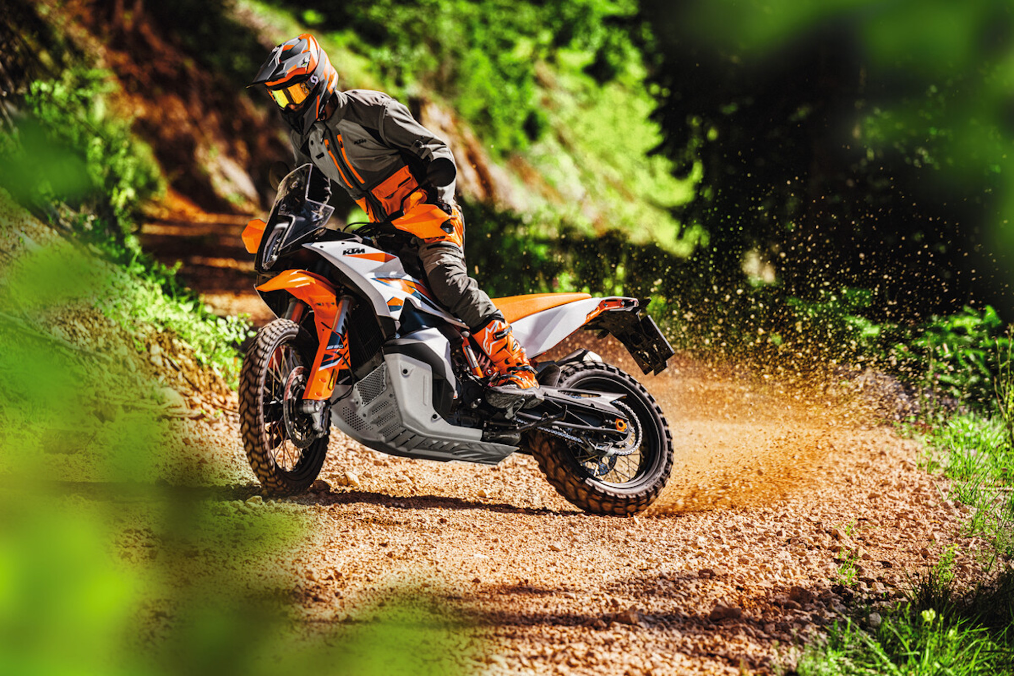 KTM's new 2023 890 Adventure R. Media sourced from the original KTM press release.