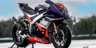 The APrilia RSV4 XTrenta, April's massive track-only, limited edition supersport. Media sourced from the relevant press release.