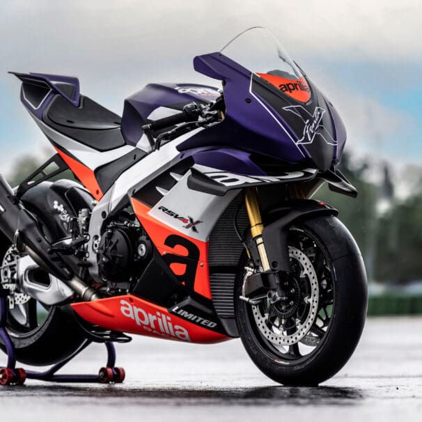 The APrilia RSV4 XTrenta, April's massive track-only, limited edition supersport. Media sourced from the relevant press release.
