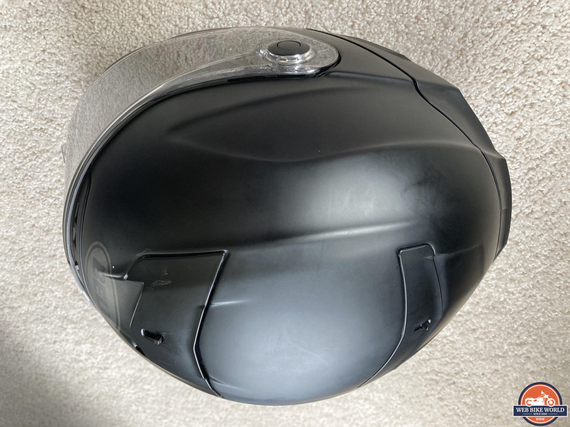 Top view of Bell Star DLX MIPS helmet