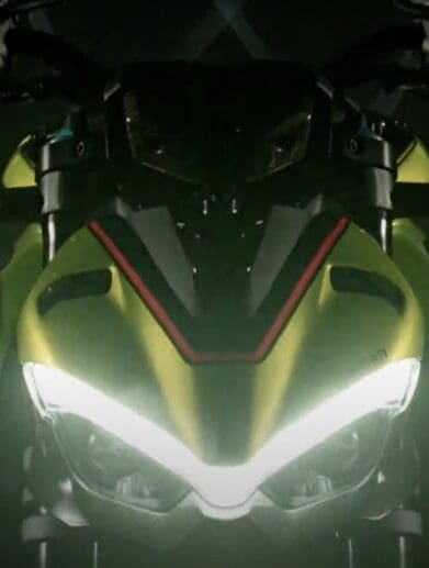 A view of Ducati's Streetfighter V4, created in collaboration with Lamborghini. Media sourced from Ducati's Youtube platform.