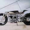 'The Velocette,' a custom build from the mastermind of Hazan Motorworks. Media sourced from Bike EXIF.