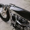 'The Velocette,' a custom build from the mastermind of Hazan Motorworks. Media sourced from Bike EXIF.