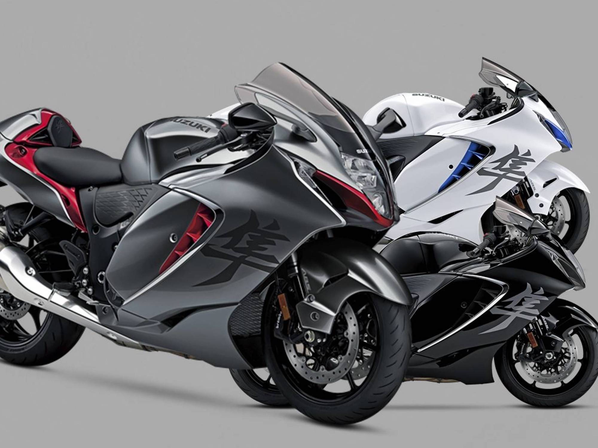 Suzuki's Special GP Edition Hayabusa. Media sourced from Top Speed.
