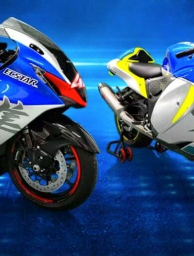 Suzuki's Special GP Edition Hayabusa. Media sourced from VisorDown.