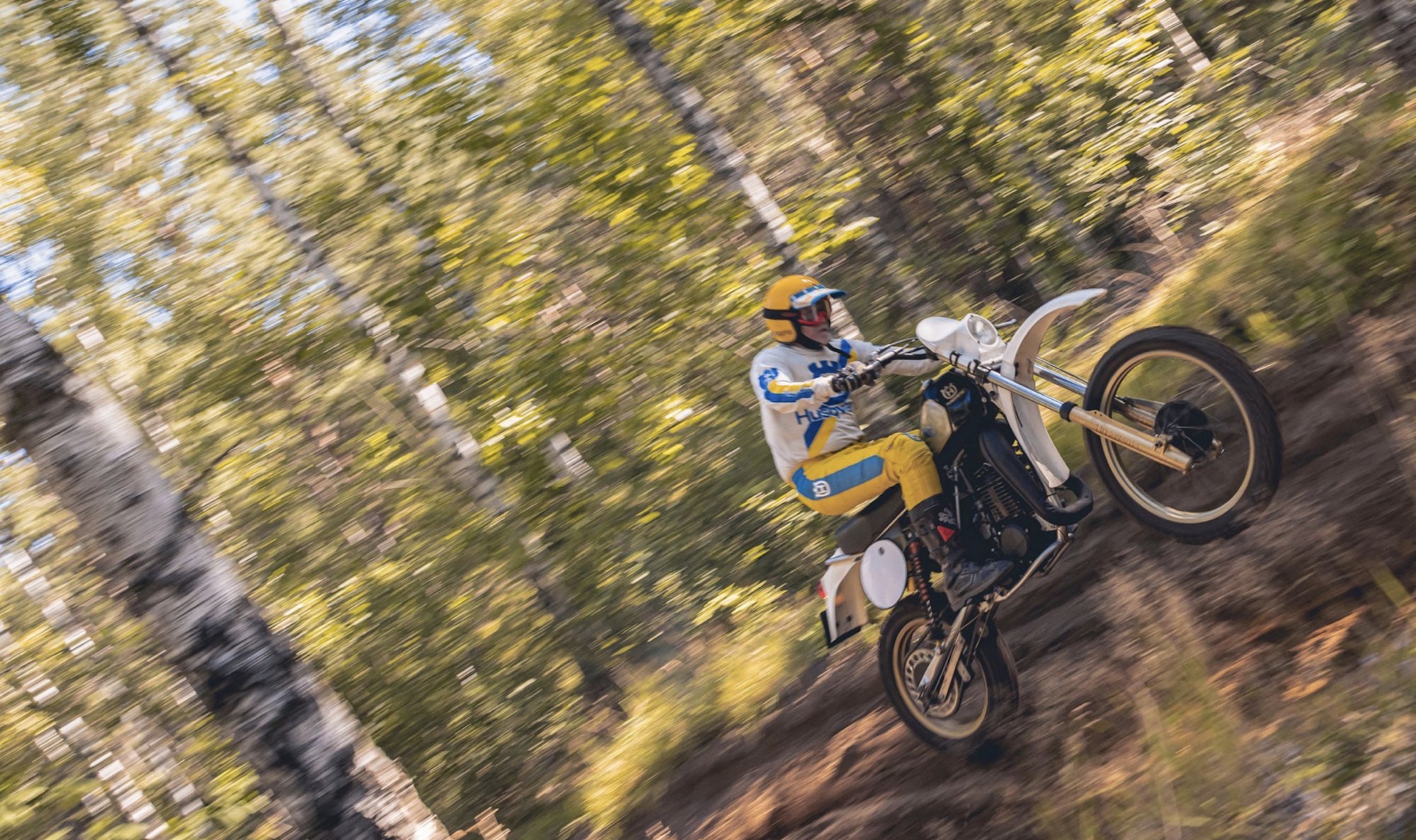 Husqvarna's all-new Heritage Range for 2-stroke and 4-strokes. Media sourced from Husqvarna Motorcycles.