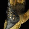Damaged palm of Held motorcycle gloves
