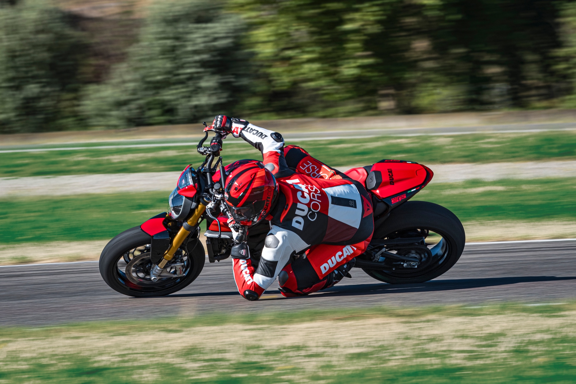 Ducati's Episode 2 of their 2023 World Premiere has bred a Monster SP for Ducatisti...or 'Monsteristi.' Media sourced from Ducati's press release.