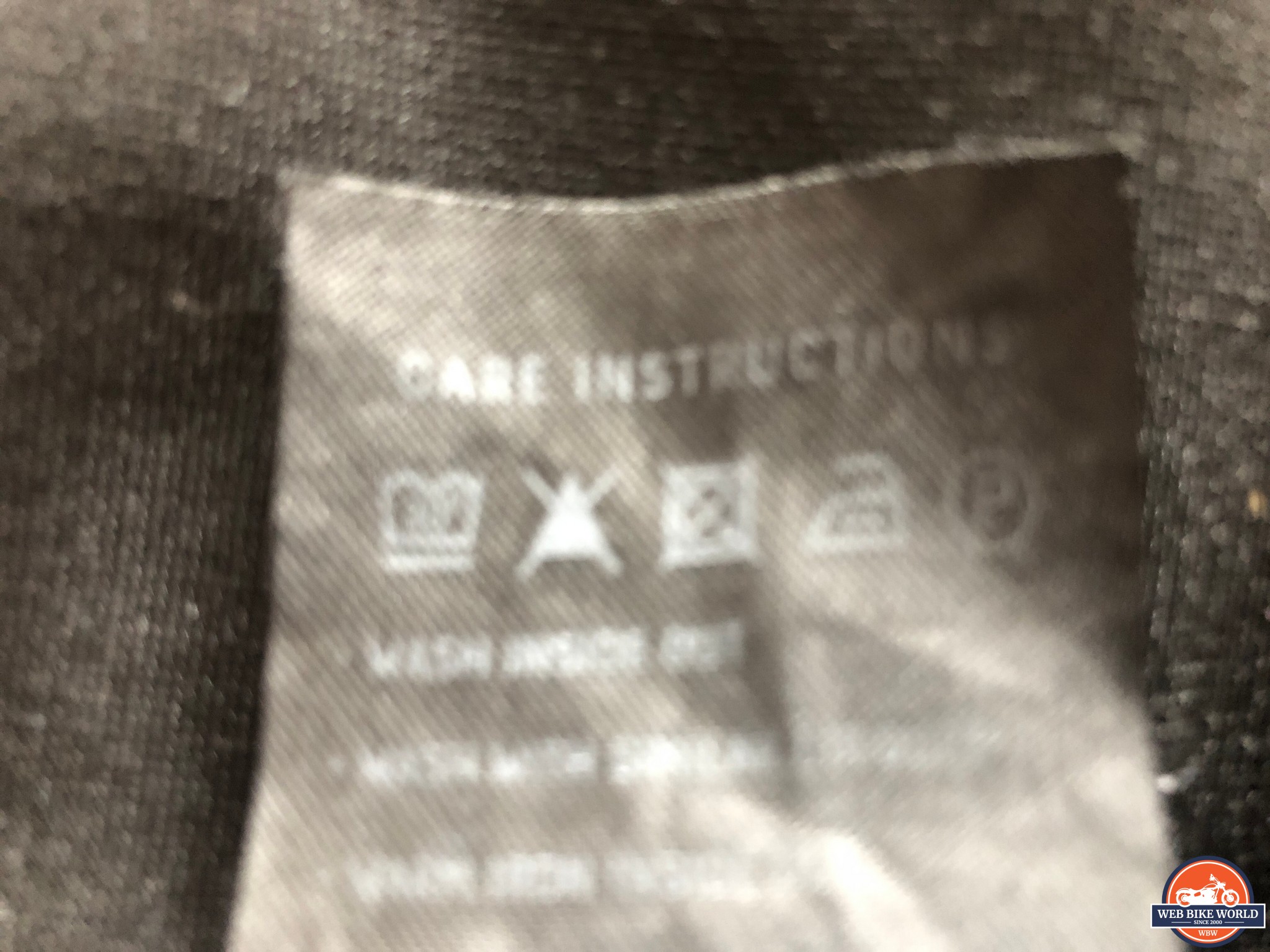 Oxford AA leggings materials and washing instructions