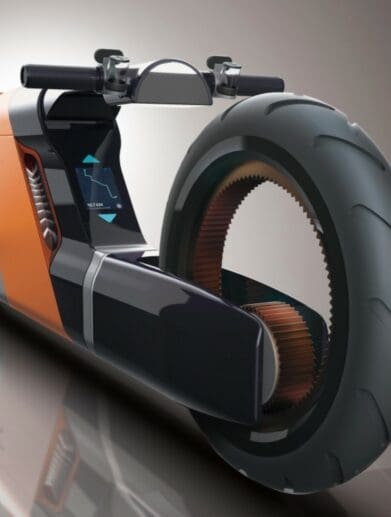 A Railroad motorcycle created by a university on the concept of function in the railroad industry. Media sourced from AutoEvolution.